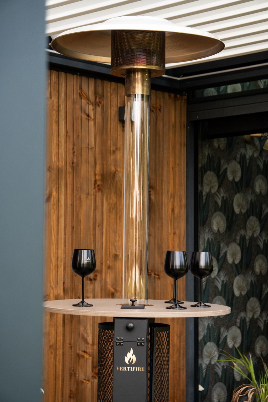 Vertifire 220 - Chauffage d'extérieur aux granulés de bois avec protection enfant – Image 9