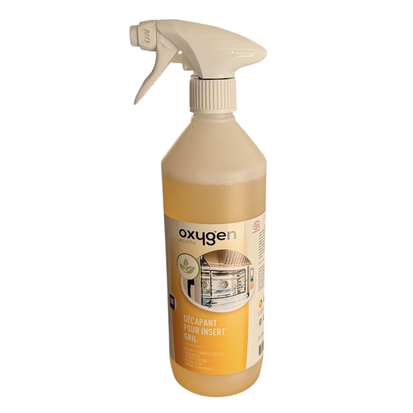 Spray nettoyant tube en verre