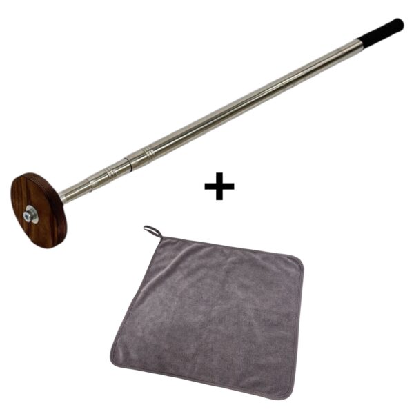 Perche de nettoyage tube en verre Vertifire