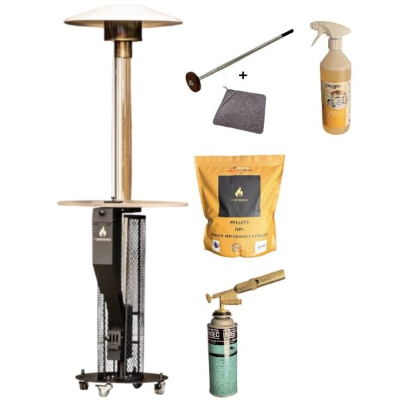 Vertifire 220 Premium - Chauffage d'extérieur aux granulés de bois