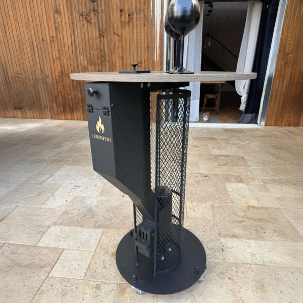 Protection enfant pour chauffage de terrasse - Vertifire